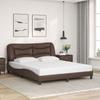 VidaXL Bed Frames with Headboard, Upholstered Bed, Slatted Bed Base, Double Bed, Adult Bedroom Bed 3208011