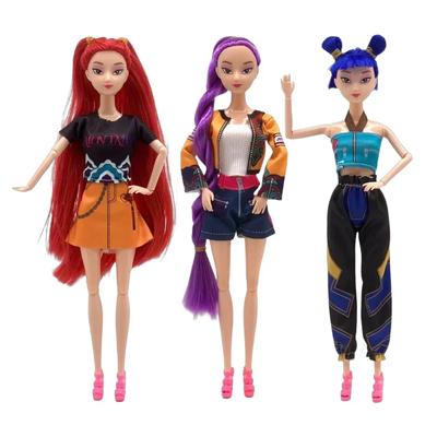 Neue Dämonenjäger Rumi Mira Zoey Puppe Spielzeug:Kpop-Puppe mit Kleidung, ideales Sammlerstück für Fans - Party- & Weihnachtsgeschenke für Mädchen