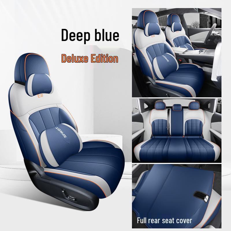 2024 Semi-Enclosed Universal Car Seat Cover for All-Season Comfort, Compatible with Galaxy E8.