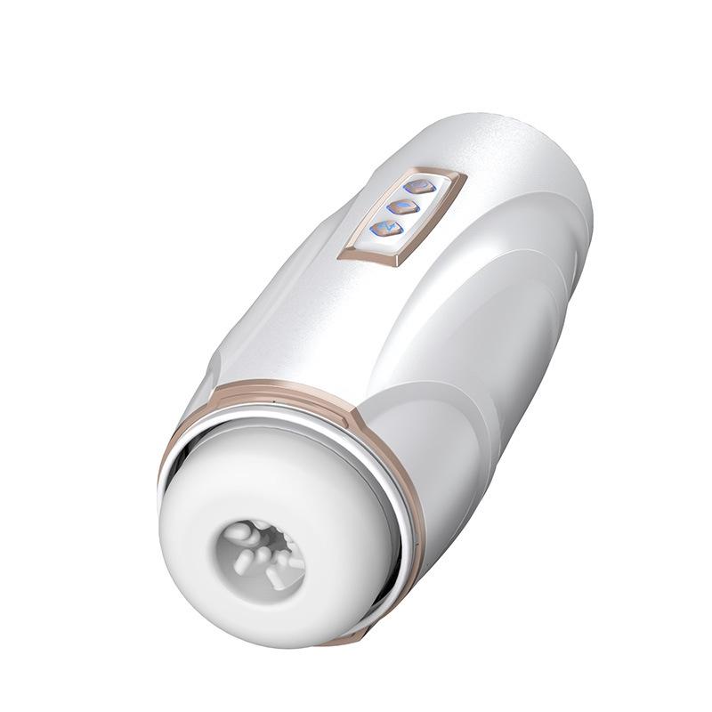 Multi Functional Airplane Cup Telescopic Male Masturbator With Sucking & Vibrating Modes Masturbation Cup Jugeuttee For Adults