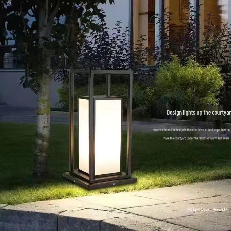 Waterproof Outdoor Retro Chinese Style Garden Lawn Light