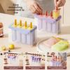 Kreatives Design Hausgemachte Eisbox Wiederverwendbare Eis am Stiel Form Würfelform Eiscreme Eis am Stiel Form Sommer