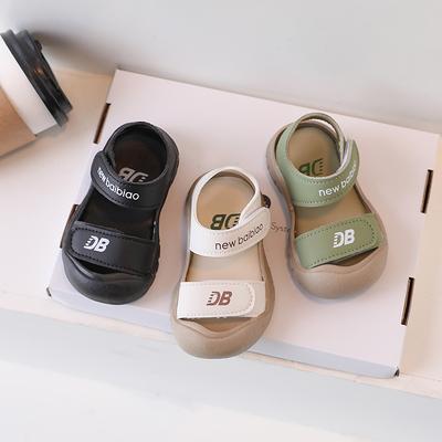 Summer New Style Infant Sandals, Soft Sole Boys' Learning-to-walk Shoes, Anti-slip Girls' Shoes, Cute Boys' Small Kids' Closed-toe Shoes