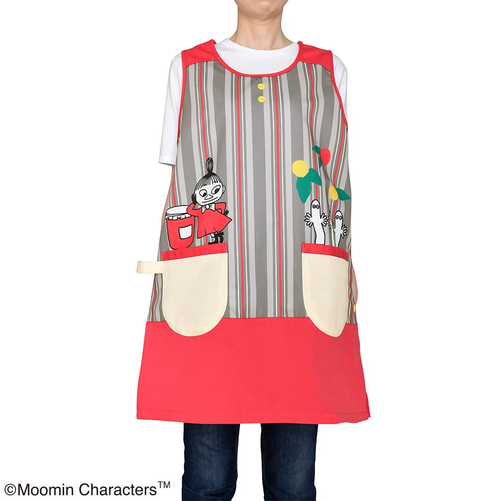 Moomin Apron Red [ST-IM0061]