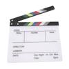 Movie Clapboard Acrylic Letters Display Scene Clapper Clap Board for Advertising Music Videos Docume