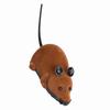 Wireless Mouse For Cat Dog Funny Rat Novelty Gift Pet Toy Remote Control Brown