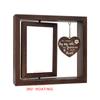 Elegant Wood Pet Memorial Frame for 4x6'' Photo Display Dog Cats Remembrances Picture Frame Sympathy Gifts for Pet Owners