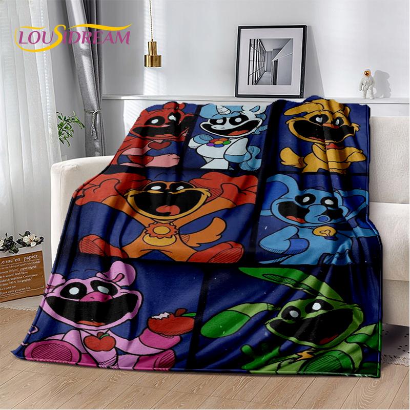 Cute S-Smiling C-Critters Catnap Craftycorn Cartoon Soft Blankets,Throw Blanket Comfortable Blanket for Beds Sofa Home Kids Gift