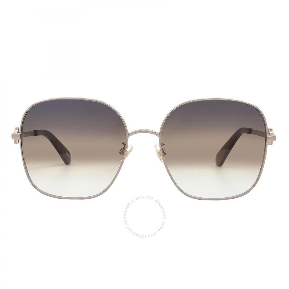 

Kate Spade Grey Shaded Brown Square Ladies Sunglasses TALYA F S 0AU2 PR 59