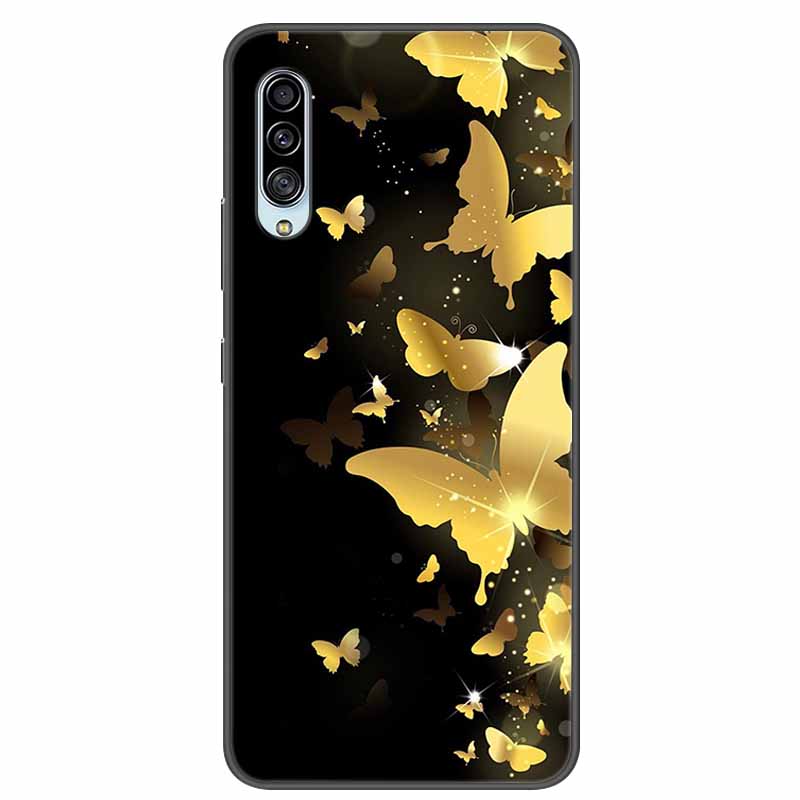 For Samsung Galaxy A90 5G Case Fashion Soft TPU Silicone Black Back Cases For Samsung A90 Phone Cover 6.7" Coque Galaxy A90 Para