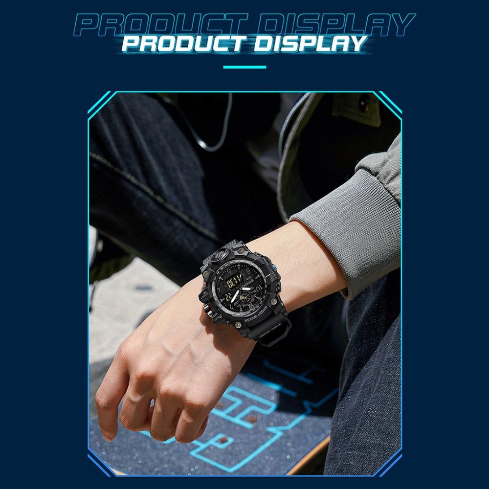 SANDA Watches Creative Sports Electronic Watch Personalised Fashion Electronic Watch