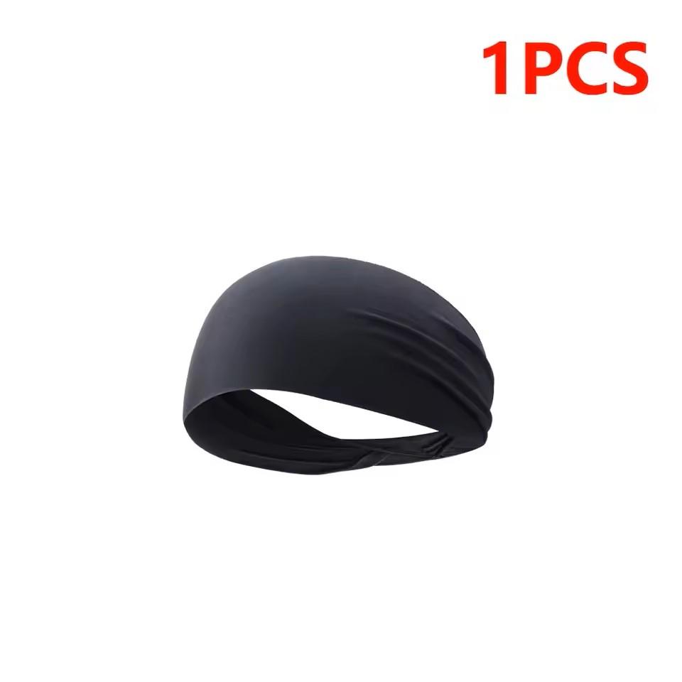 Bentițe Sport Elastice Absorbție Transpirație Acoperământ Cap Uscare Rapidă Bandă de Păr pentru Antrenament Antiderapante Respirabile Bentițe pentru Yoga Alergare