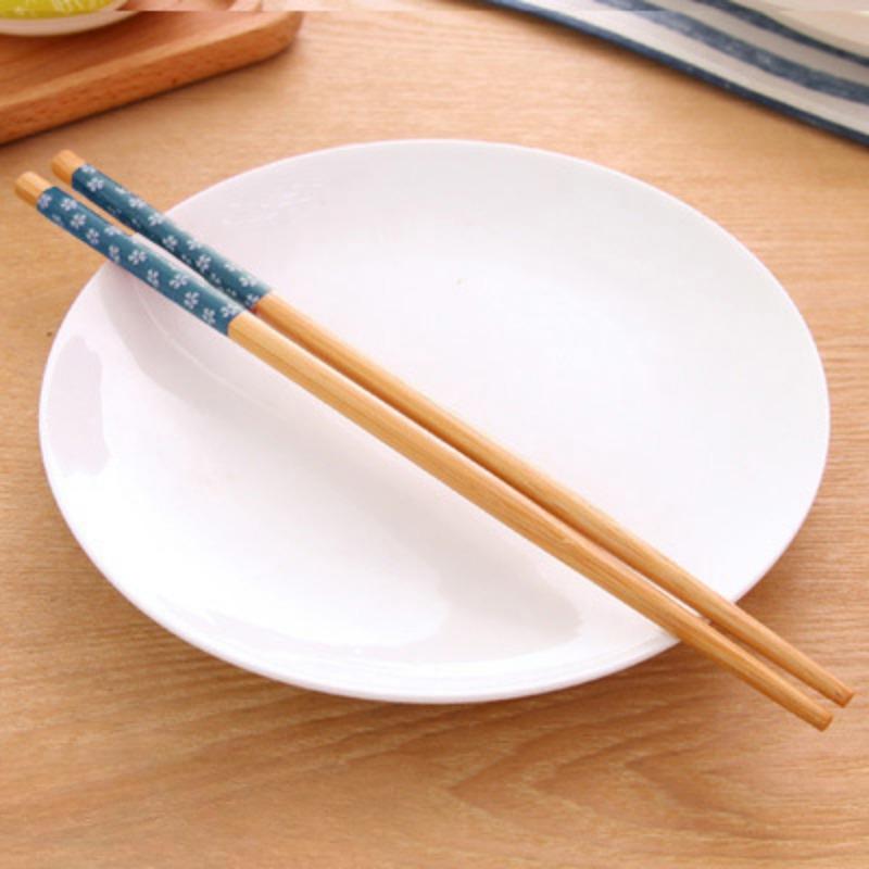 

Палочки для еды из бамбука и дерева с цветочным узором для дома, ресторана, отеля Палочки для еды из бамбука и дерева Печатная посуда Палочки для еды из бамбука 10pcs темно-синий