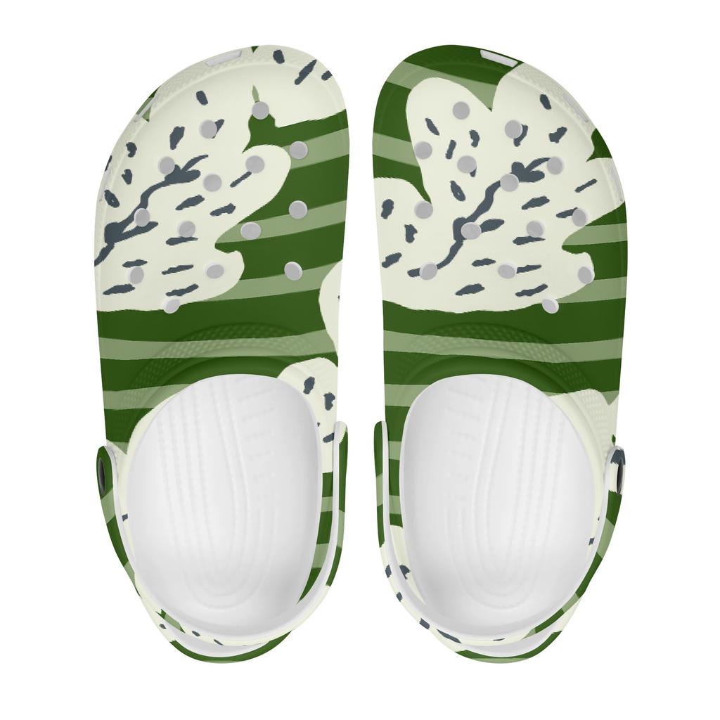 Fashion Printed EVA Clogs Unisex Breathable Lightweight Slip On Casual Shoes Comfortable Summer Sandals Lightweight Daily Wear