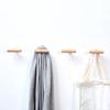 Decorative Wooden Practical Wall-mounted Wall Hook Hanger Storage Rack Wood Hook