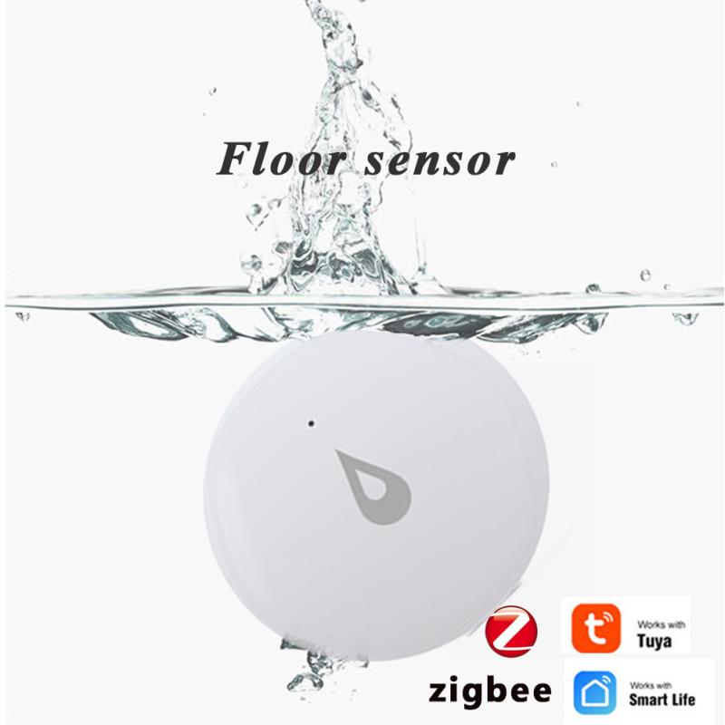 4Pcs Tuya ZigBee Detector For Water Leak Linkage Flood Leakage Immersion Sensor Overflow Waterproof Security Protection