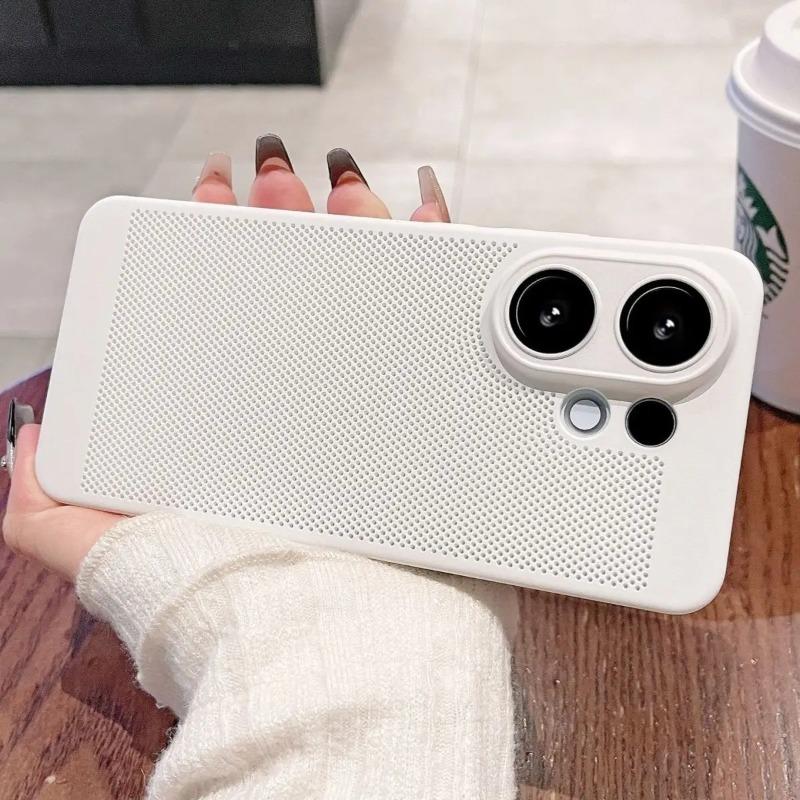 Für Vivo X200 FE Wärmeableitung Harte Handyhülle für VIVO V60 S30 Pro Mini X200 Ultra X100 S Kühlung Wabennetz PC-Schale