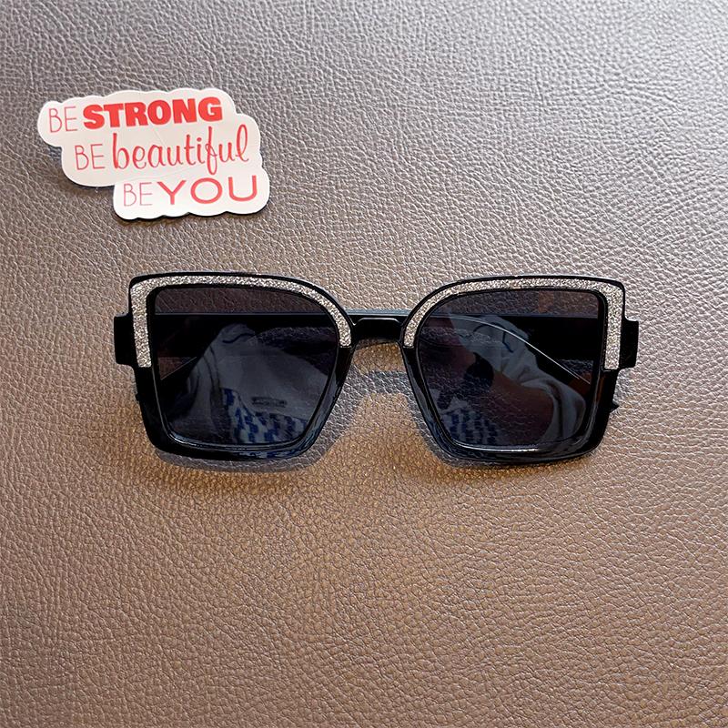 New Children Solid Square-frame Glasses Sunglasses UV400 Outdoor Girls Boys Fashion Protection Sunglasses Kids Sun Glasses
