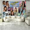 Aitana Ocana Wall Tapestry Aesthetic Wall Hanging Printed Fabric Blanket Decorative Tapestries for Bedroom Living Room Home Decor