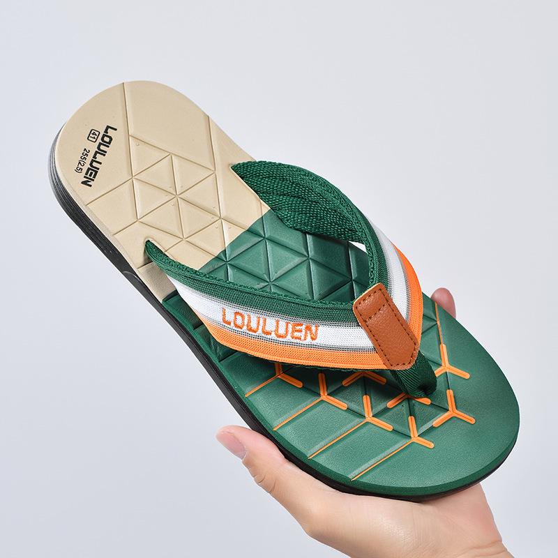 Men's Non-Slip Summer Flip-Flops: 2025 EVA Cool Beach & Outdoor Sandals