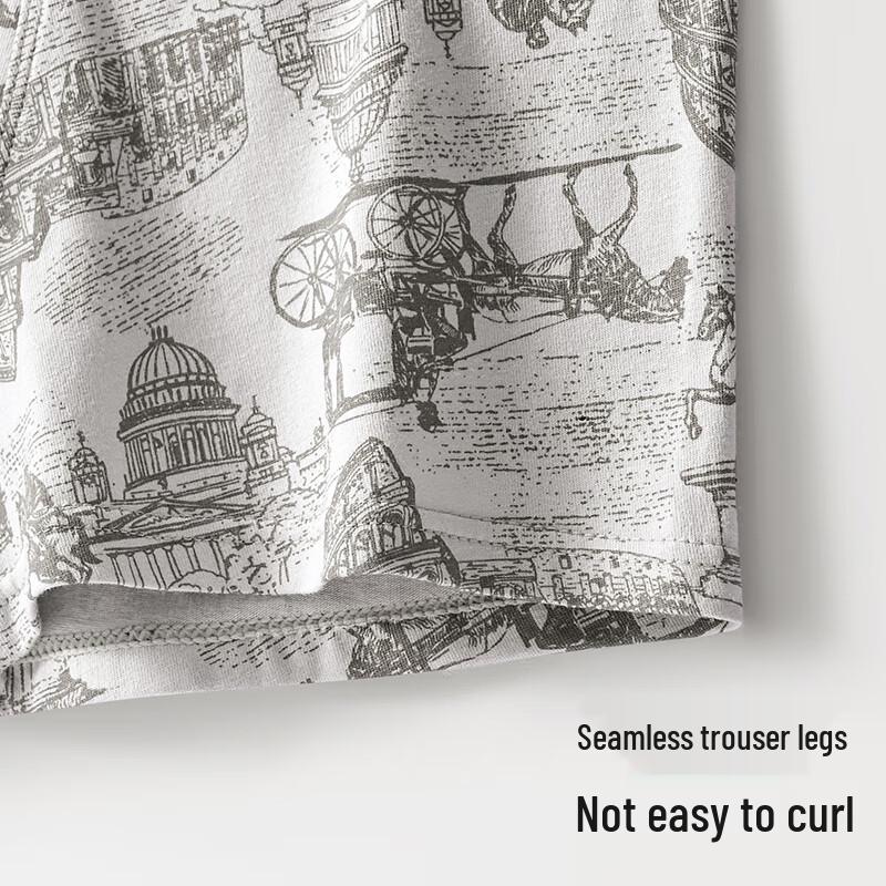 Specht Herren Reine Baumwolle Boxershorts 6er-Pack