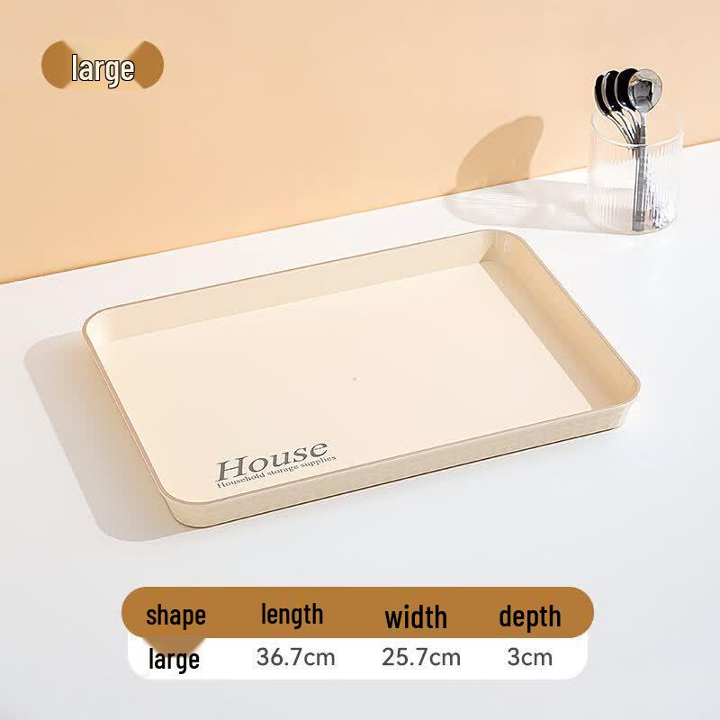 Ru Han Large Rectangular Plastic Multi-purpose Tray