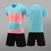 7705 Soccer Jersey Set for Boys and Girls, Summer Student Training Wear, Competition Team Uniform, Sports Jersey 3XS-5XL