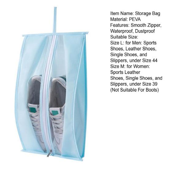 Washable Shoes Organizer Dustproof Convenient Outdoor Traveling Portable Pouch