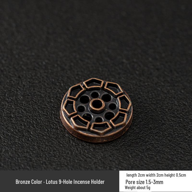 Fisherman Fishing Line Incense Holder: Indoor Tea Ceremony Ornament, Alloy Incense Burner Base.