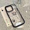 Cartoon Space Planet Phone Case For iPhone 16 15 17 14 13 12Mini 11 Pro Max XS XR 7 8Plus INS Shockproof Clear Hard Cover Coque