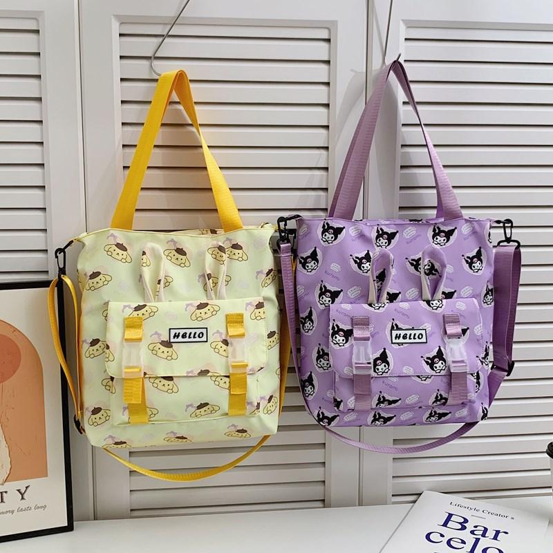 2025 New Printed Large-capacity Women's Tote Shoulder Bag Casual Simple Messenger Bag