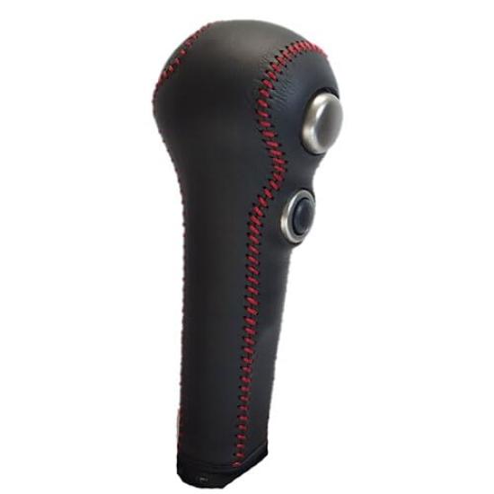 

Трехцветная накладка на ручку КПП из натуральной кожи x для Nissan Note E12 Комплект для замены кожаного салона на заказ (Черный Красный) (2012/09~) (1BK3N22) -