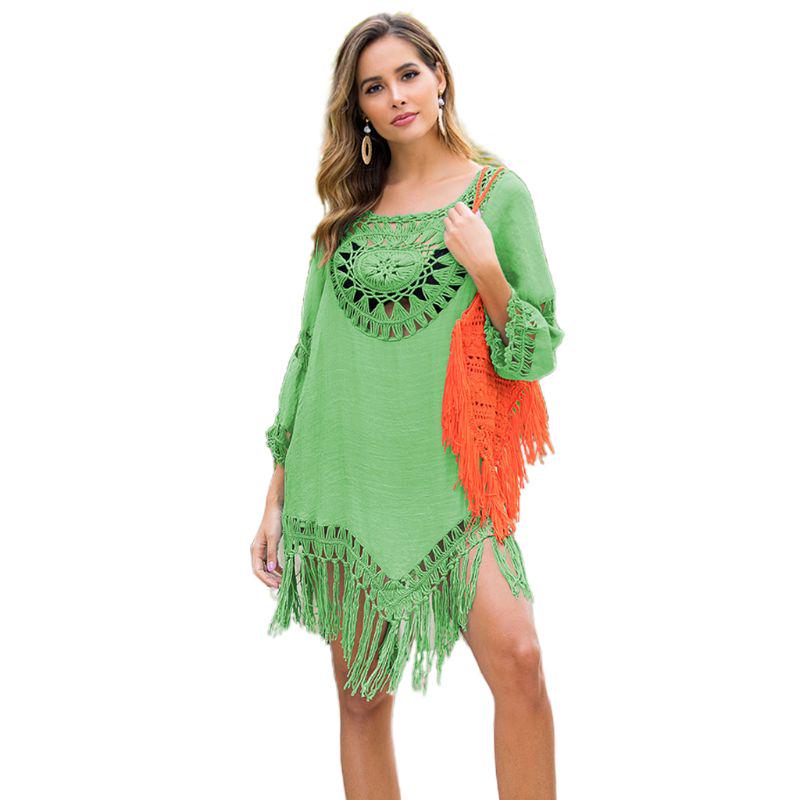 asymmetrical beach dress