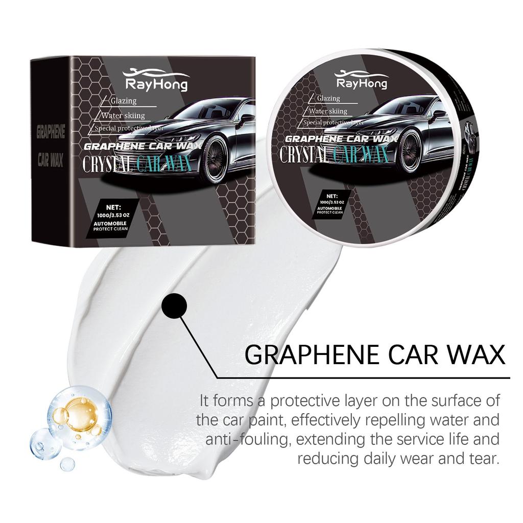 Cire Céramique Nano pour Voiture – Revêtement de Polissage & Anti-Rayures, Protection UV, Scellant Cristal Hydrofuge pour Peinture, Métal, Plastique – Facile à Appliquer