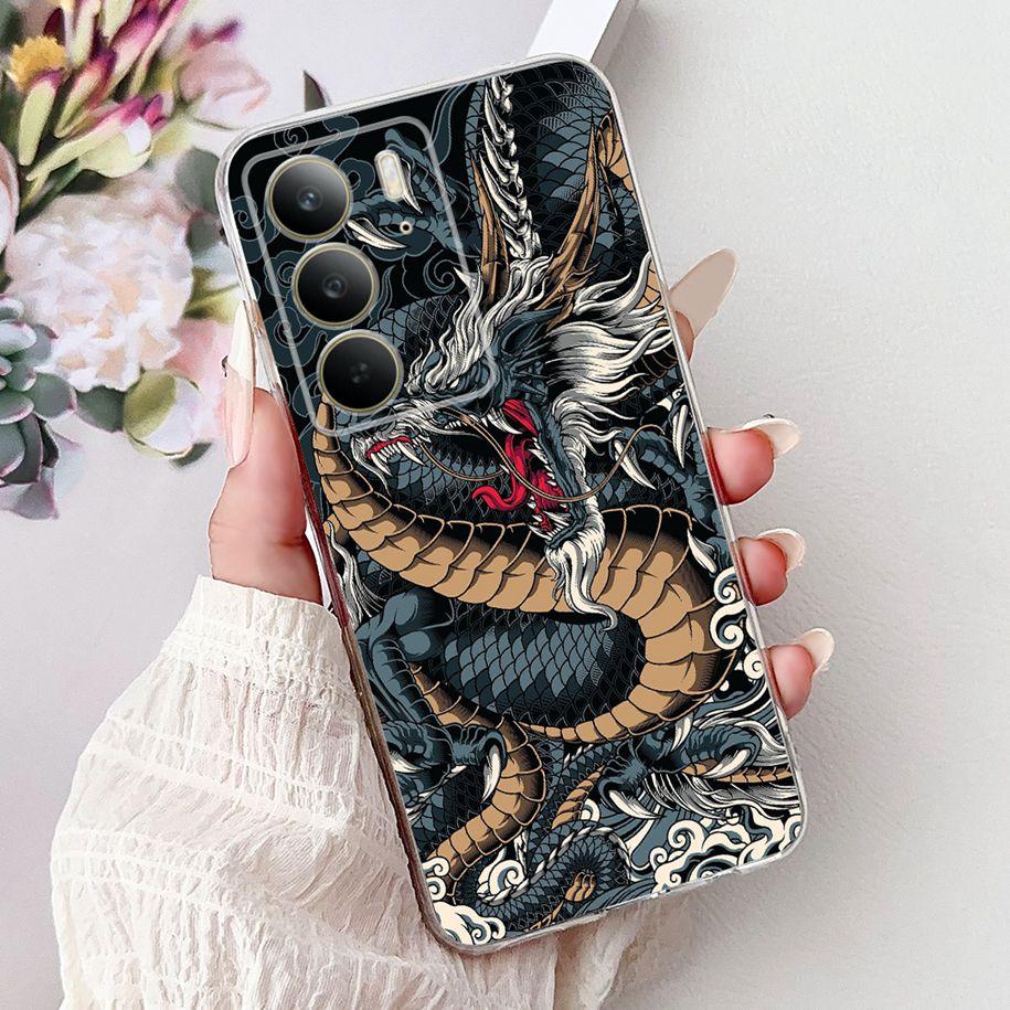 Silicone Case For Realme C75 4G Cover Cool Machine Panda Animals Soft Clear Slim Shockproof Bumper For RealmeC75 C 75 2024 Coque
