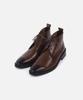 Custommood Bellan Cowhide Chukka Boots (Heritage Brown)