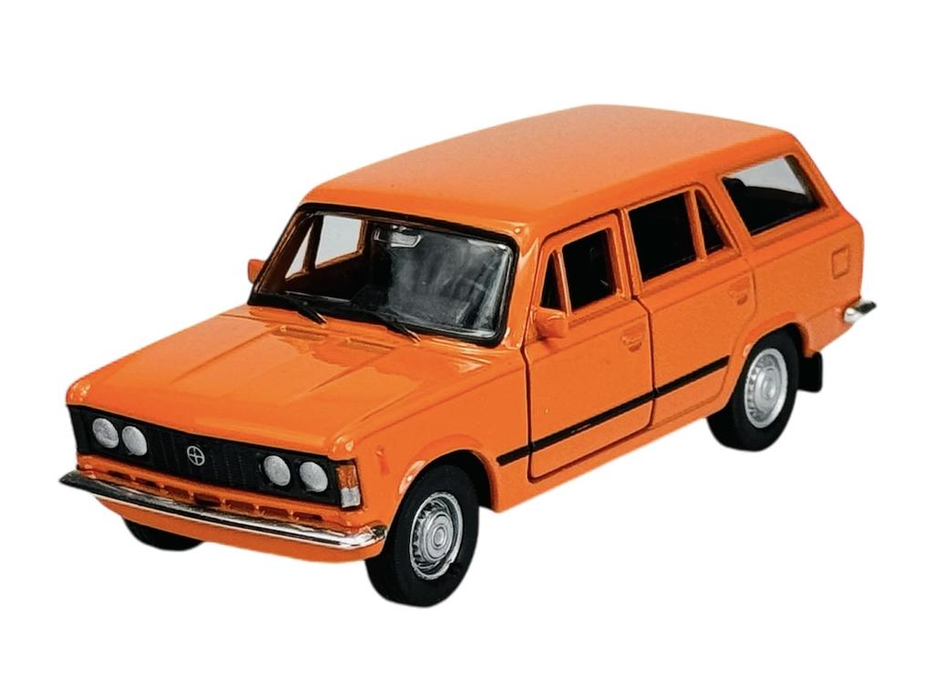 WELLY FIAT 125P ESTATE ORANGE 1:34 43853