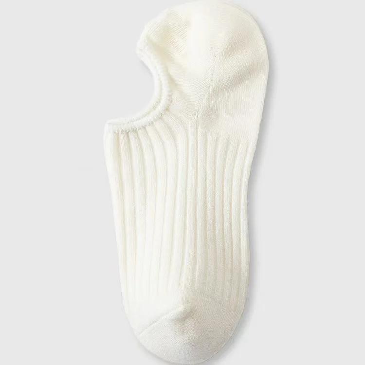 New Women's Solid No Show Socks Breathable Sweat Resistant Anti-odor Invisible Sock Breathable Casual Comfortable Sox Female
