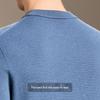 Antonio Men's 100% Lamb Wool Embroidered Round Neck Sweater