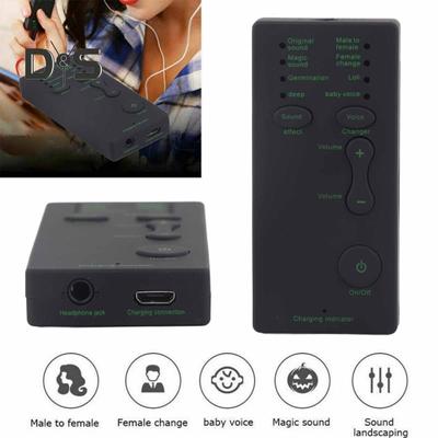 Voice Changer Microphone 7 Sound Changes Mobile Computer Tablet No Drivers Needed Man Woman Girl Baby Deep Voice for Calls Online Games