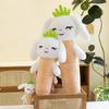 Cute Radish Rabbit Plush Toys Toys for Best Friends Birthday Gifts for Girls Backpack Pendants Sleeping Long Pillows