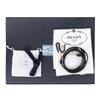 PRADA Excellent condition 68973 Galirea Small Triangle Logo Saffiano 2-Way Shoulder Bag Handbag Black/GDHardwareUsed