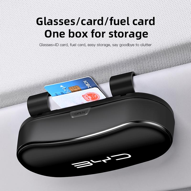 Car Sunglasses Storage Box Interior Accessories For BYD Atto 3 E6 Tang F3 Plus Song Max F3R Qing Yuan S7 G3 M6 L3 D1 S6 F0 E5 E2