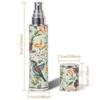 10ml Mini Perfume Bottle Refillable Empty Cosmetic Containers Leak-proof Perfume Atomizer Bottle for Travel Cosmetic Dispenser