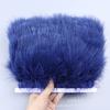Encryption 8-10Cm Vascular Flannel Edge Clothing Accessories Material Colored Turkey Fluff Skirt Headdress