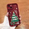 Cute Christmas Tree for Apple iPhone14promax Mobile Phone Case Huawei Mate60 Honor 90 Cartoon Model