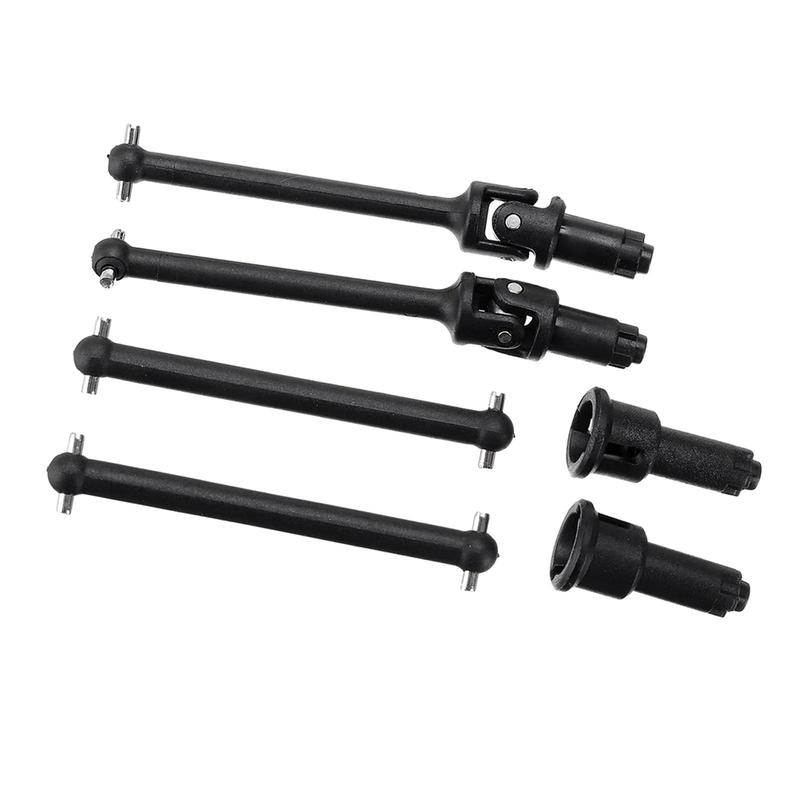 Front& Rear RC Car Drive Shaft Set for HBX 16889 SG1602 16890 Trucks DIY Modified