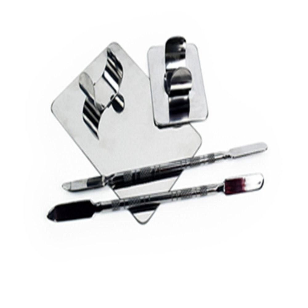 Ans In Home Makeup Palette Double-sided Spatula Set Small Makeup Spatula