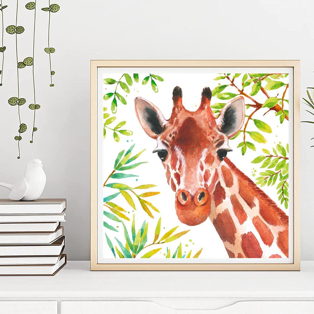 5D Diy Diamond Painting Giraffe Diamond Embroidery Full Lay Anime Cross Stitch Kits Home Decor Handmade Gift