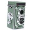 Vintage Digital Camera Portable TLR Style Retro 2.7K Video 24MP Autofocus Vlog Camera Manual Joystick for Beginners